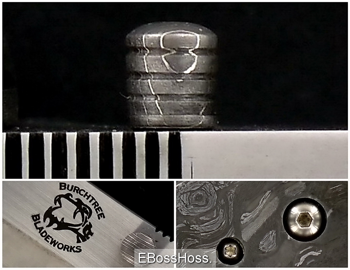 Michael Burch Stag & Damascus Swoop